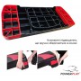 Степ-платформа PowerPlay 4328 2 рівні 10-15 см Чорно-червона (PP_4328_(2)_Black/Red)