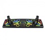 Платформа для віджимань Push Up Rack Board MJ-039 Black дошка упор від підлоги тренажер для преса (K/OPT2-4812-13832)