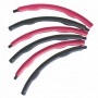 Обруч массажный Hula Hoop SportVida 100 см 1.2 кг Grey/Pink (SV-HK0156-2)