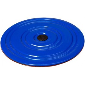 Диск здоров'я грація для фітнесу металевий синьо-червоний GV-0704