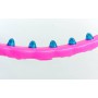 Обруч масажний хула хуп Hula Hoop MAGNETIC SP-Planeta 6011 діаметр 93 см Pink-Blue