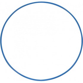 Обруч металевий IVN 860 мм Синій (CH-3591)