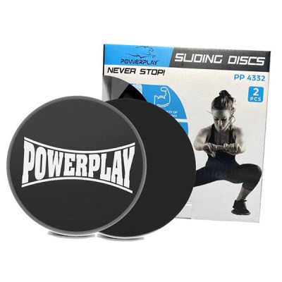 Диски для ковзання Sliding Disk 4332 Power Play Чорний (56228053)