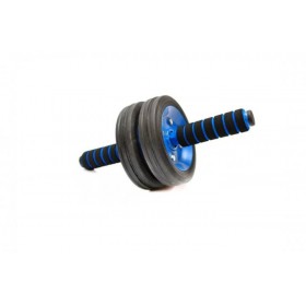 Ролик-колесо для преса Profi (SP-25) подвійний Чорно-синій