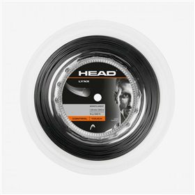 Тенісні струни Head Lynx Black 200m Товщина струни: 1,25mm