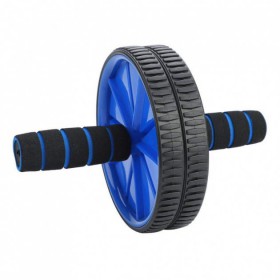 Тренажер MS 0871-1 колесо для м'язів преса, 29 см. (Синій)