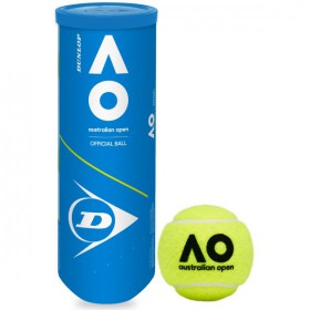 М'ячі для великого тенісу DUNLOP AUSTRALIAN OPEN 4 Ball