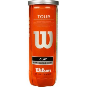 М'ячі для б/тенісу Wilson Tour Clay 3 ball