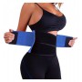 Пояс для схуднення Hot Shapers Power Belt на липучці блакитний, розмір L (SV1115)