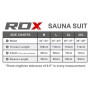 Костюм для схуднення з капюшоном RDX Black 2XL