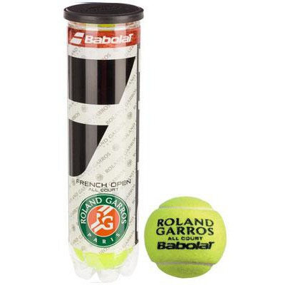 Тенісні м'ячі Babolat French Open All Court 4 м'ячі