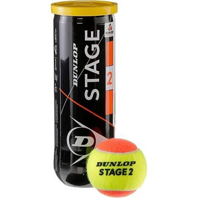 Тенісний м'яч Dunlop Stage 2 (orange) 3Ball