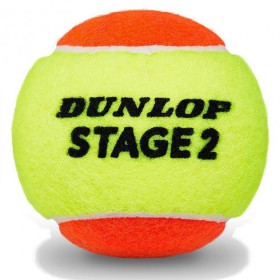 Тенісний м'яч Dunlop Stage 2 (orange) 3Ball 72 м'ячі