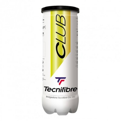 Тенісні м'ячі Tecnifibre Club *3 м'ячі (club*3)