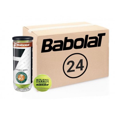 Тенісні м'ячі Babolat French Open All Court *3 72 м'ячі (122367-72)