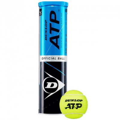 Тенісні м'ячі DUNLOP ATP OFFICIAL TENNIS BALLS*4 NEW (601314*4)