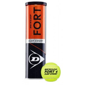 Тенісні м'ячі Dunlop Fort Clay Court*4 (601318-4)
