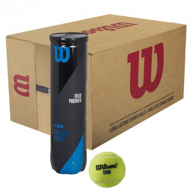 Тенісні м'ячі Wilson Tour Premier All Court *4-72 (wrt1194-72)