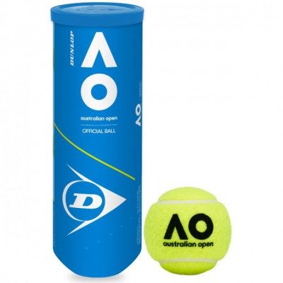 Тенісні м'ячі DUNLOP AUSTRALIAN OPEN *3 м'ячі (601354)