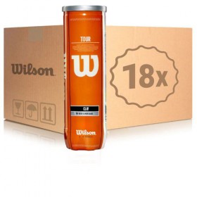 Тенісні м'ячі Wilson TOUR CLAY*4, 72 м'ячі (wrt1105-72)