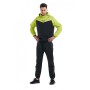Спортивний костюм для схуднення Fire suit - ML Чорний + Зелений XXXL