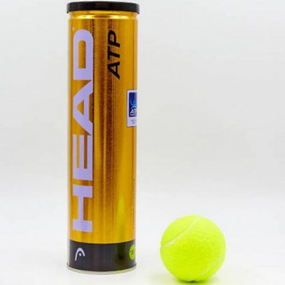 М'ячі для великого тенісу Head Atp Metal Can, код: 570314