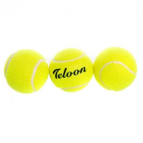 М'яч для великого тенісу TELOON T802 3шт салатовий