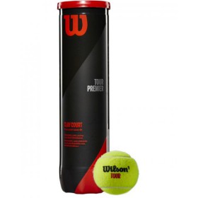 Тенісні м'ячі Wilson Tour Premier Clay *4 (wrt1196)