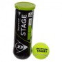 М'яч для великого тенісу Dunlop Stage 1 Green DL601338 FDSO Салатовий 3шт (60508383)