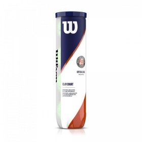 Тенісні м'ячі Wilson Roland Garros Clay 4 Ball