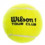 Набір м'ячів 3шт для великого тенісу Wilson TOUR CLUB T1054 салатовий