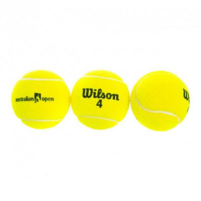 М'яч для великого тенісу WILSON AUSTRALIAN OPEN T1047 3шт салатовий