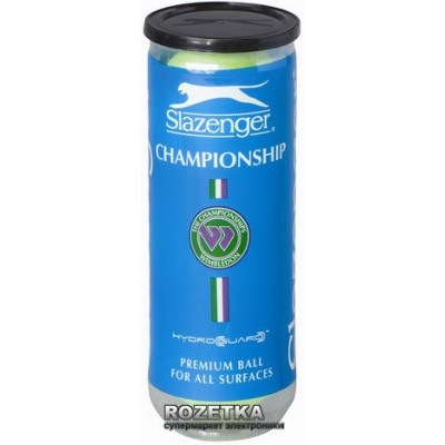 М'ячі для великого тенісу Slazenger Championship Hydroguard 4B (340824)