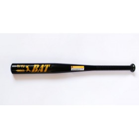 Бейсбольна біта метал 63 см (MS 1428) Чорна