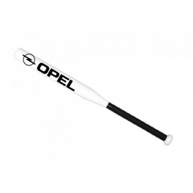 Бейсбольна біта з логотипом Opel+Чохол Avtotrend 75х7 см Білий 000017083