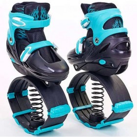 Черевики на пружинах Фітнес джампери Kangoo Jumps (39-42) ZEL-SK-901H-BL
