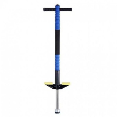 Джампер Пого Стік Pogo Stick (Коник) дитячий Чорно-Синій, палиця-скакунець