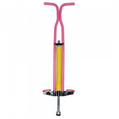 Джампер Пого Стік Pogo Stick (Коник) дитячий Малиновий, палиця-скакунець