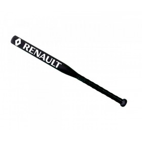 Бейсбольна біта з логотипом Renault+Чохол Avtotrend 75х7 см Чорний 000017058