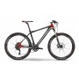 Велосипед Haibike Light SL 26", рама 49см, Carbon, чорний-сіро-червоний, 2016