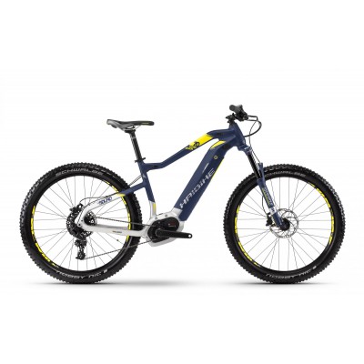 Електровелосипед Haibike SDURO HardSeven 7.0 500Wh 27,5", рама L, синій-біло-жовтий, 2018