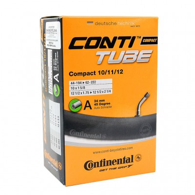 Камера Continental Compact Tube 10/11/12", A34 45, 44-194-62-222, 100 г