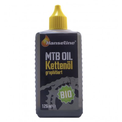 Мастило для ланцюга Hanseline BIO-MTB-Oil, 125мл (графітна)