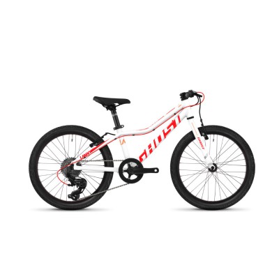 Велосипед Ghost Lanao R1.0 20", біло-червоний, 2019
