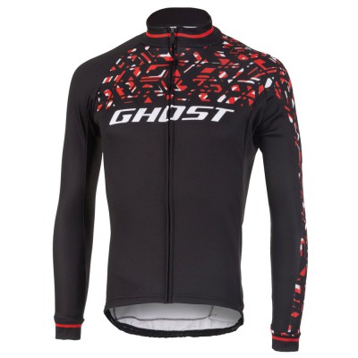 Джерсі Ghost Racing Jersey Long blk / red / wht-L