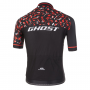 Джерсі Ghost Factory Racing, Short, XL, чорно-червоно-біле