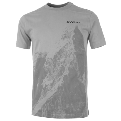 Футболка Ghost MTN Casual Line Peak, XXL, сіра