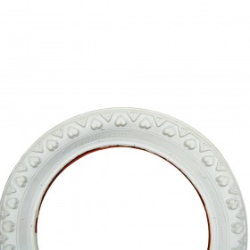 Покришка 14", 2.125 Royalbaby Біла