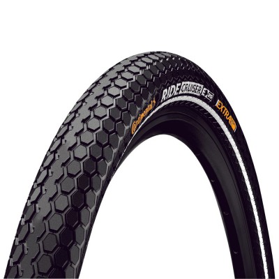 Покришка Continental RIDE Cruiser Reflex, 28 " x2.00, 50-622, Wire, ExtraPuncture Belt, 1130гр., чорний