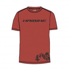 Футболка Haibike, L, вишневий